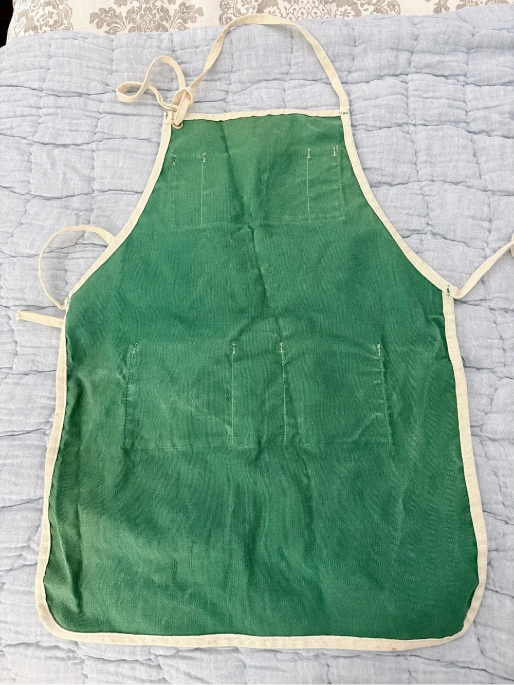 Vintage canvas apron